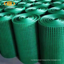 Ready to ship 1x18m per roll 1.0mm wire pvc coated welded wire mesh roll